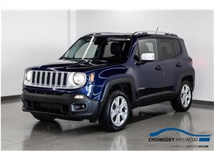 2017 Jeep Renegade Limited 4x4 CUIR+TOIT.PANO+CAM.RECUL+BLUETOOTH