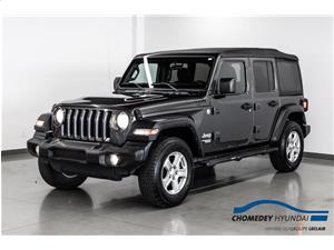 Jeep Wrangler Unlimited Sport VOLANT/SIEGES.CHAUFFANTS+CAM.RECUL+BLUETOOTH 2018